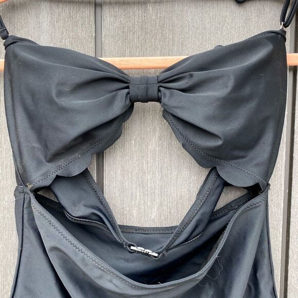 One Piece Bathing Suit Black - Picture 2 of 7